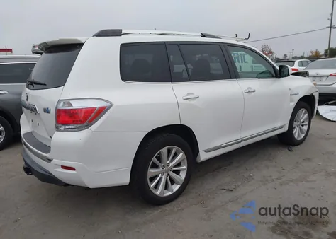 2011 Toyota Highlander Hybrid Limited V6 from USA, damaged, VIN JTEDC3EH6B2001147